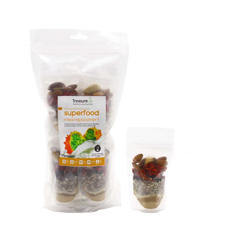 Energy & Endurance Superfood Meal Replacement 10 x single servings