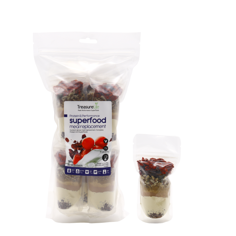 Protein & Performance Superfood Meal Replacement 10 x single servings