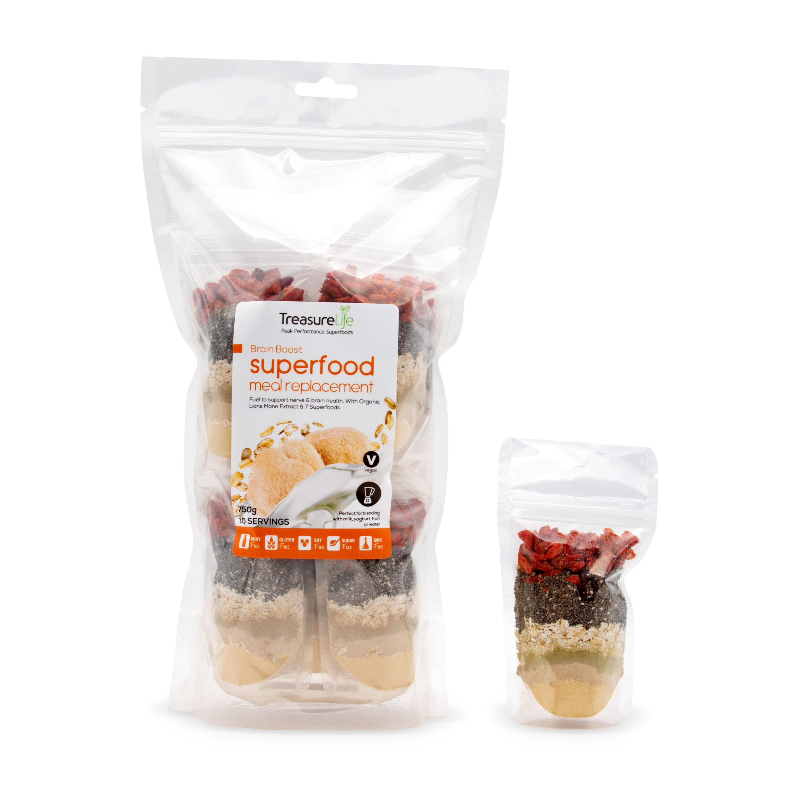 Brain Boost Superfood Meal Replacement 10 x single servings